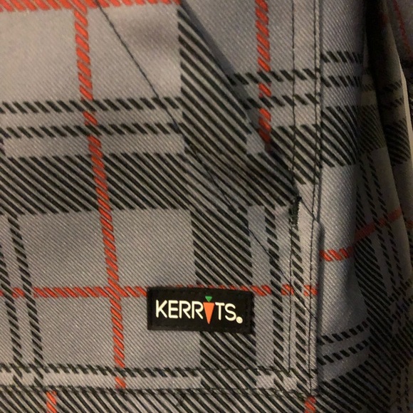 Kerrits rain/trail oversized gray plaid jacket. - Picture 4 of 10